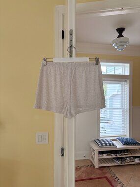 aritzia the group ribbed lounge shorts (s)